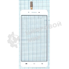 Сенсорное стекло (тачскрин) для Vivo Y55s, белое