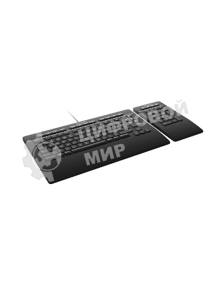 Клавиатура проводная 3Dconnexion 3DX-700092 Keyboard Pro with Numpad проводная USB черный
