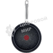 Сковорода Tefal Intuition B8170444, 24см, без крышки, стальной