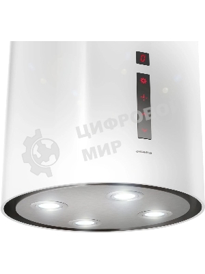 Вытяжка островная Maunfeld Lee Isla 39 белый, 38 см, 1000 куб. м/ч, 52 дБ (sensor)