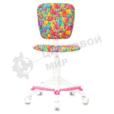 Кресло Бюрократ CH-W204/F мультиколор, ткань, 120 кг, подставка для ног