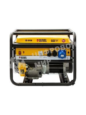 Электрогенератор бензиновый Denzel GE 8900, 8.5 кВт, 99 дБ, 86 кг