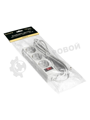 Сетевой фильтр ExeGate EX221178RUS SP-3-1.8W (3 розетки, 1.8 м, евровилка, белый)