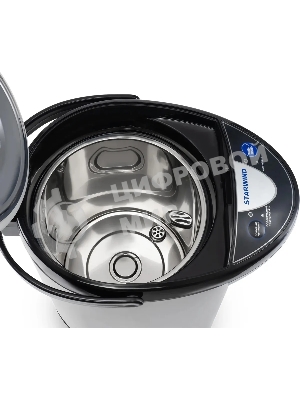 Термопот Starwind STP5741 5 л, 800 Вт, серебристый/черный