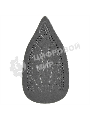 Утюг Delta DL-153 белый с бирюзовым, 2200 Вт, 23 г/мин, 125 г/мин, 260 мл