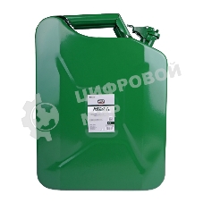 Канистра топливная AVS VJM-20 металлическая вертикальная 20 Л (зеленая)