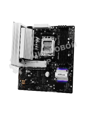 Материнская плата ASRock A620AM Pro RS, AM5, AMD A620, 4xDDR5, 2xSATA, 3xM.2, 1xPCIe 4.0 x16, 1xPCIe 3.0 x2, 1xDP, 1xHDMI, 1x2.5Gb LAN, 1xUSB-C 5Gbps, 3xUSB-A 5Gbps, 4xUSB-A 2.0, 3x3.5 мм, 7.1, mATX