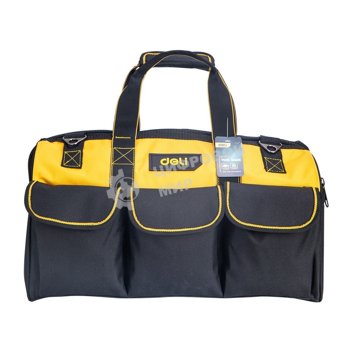 Сумка для инструментов Deli DL430118 430 x 200 x 290мм Ткань Оксфорд.