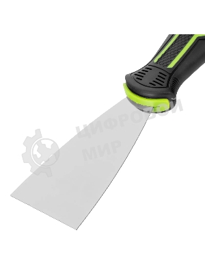 Шпательная лопатка из нержавеющей стали Сибртех 50 мм, двухкомпонентная рукоятка