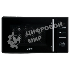 Микроволновая печь Evelux MW 203 B черный, 20 л, 700 Вт, переключатели - кнопки, поворотный механизм