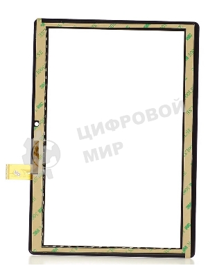 Сенсорное стекло (тачскрин) для XC-PG1010-084-FPC-A1, черное