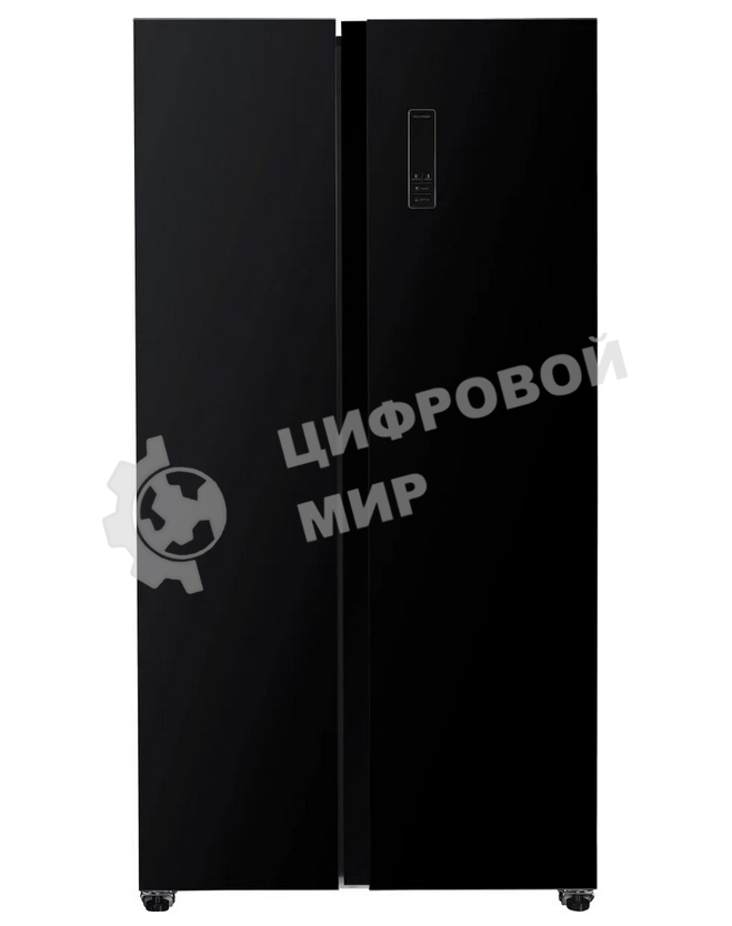 Холодильник Kraft KF-MS4801BI черный двухкамерный, 316/164 л, морозилка сбоку, No Frost, Side-by-Side