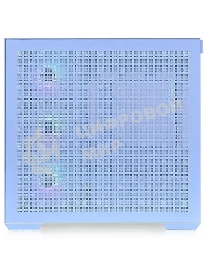 Компьютерный корпус Thermaltake View 380 TG ARGB синий без БП ATX 6x120мм 2x140мм 1x200мм 2xUSB3.0 audio bott PSU