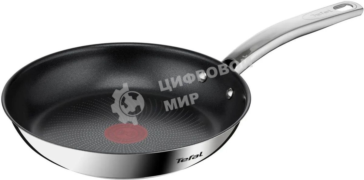 Сковорода Tefal Intuition B8170444, 24см, без крышки, стальной