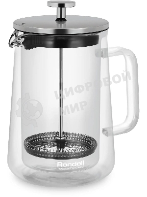 Френч-пресс с двойными стенками Rondell Calypso RDS-1822 1,0 л