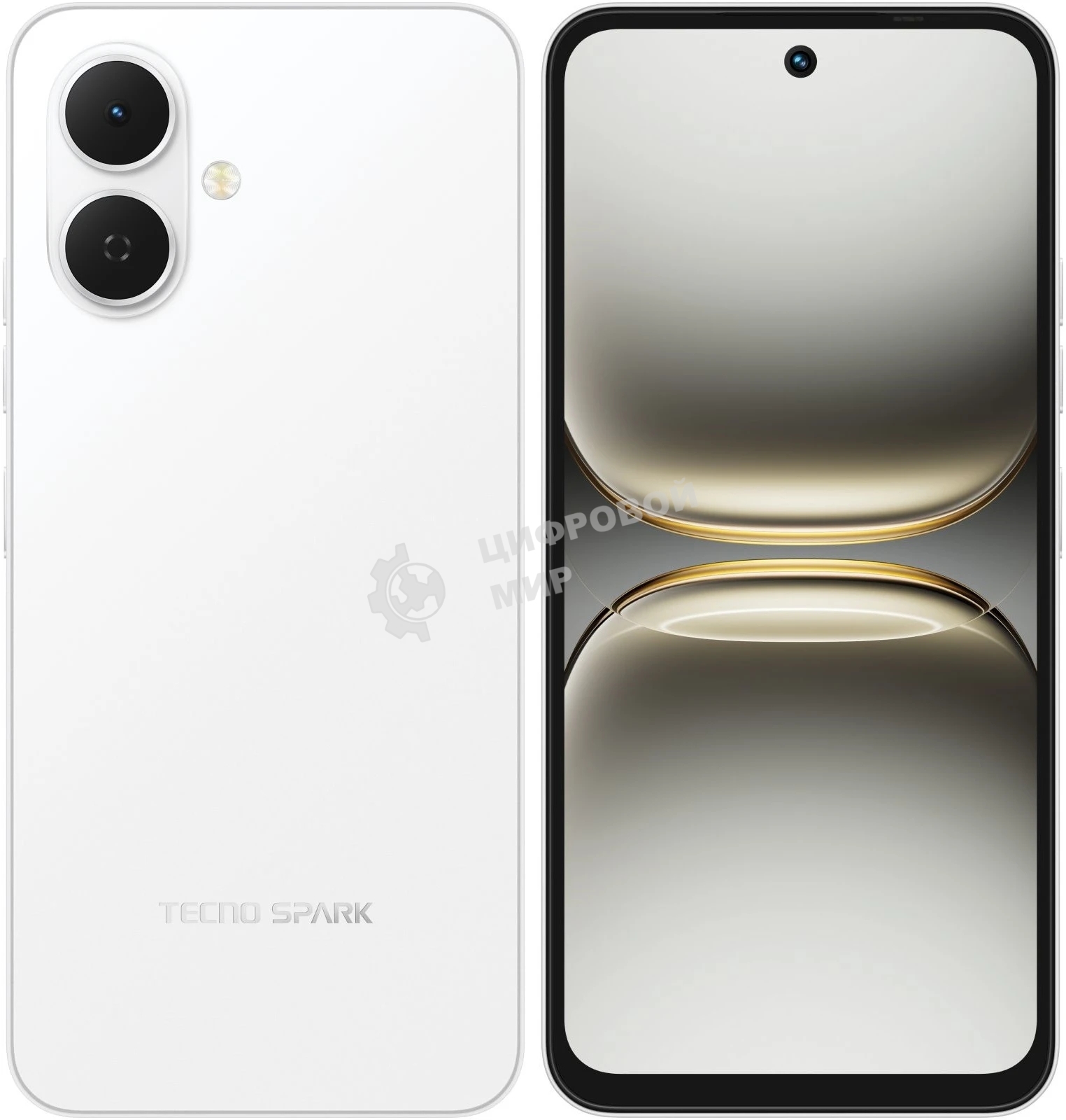 Смартфон Tecno Spark Go 2 4/128Gb, белый