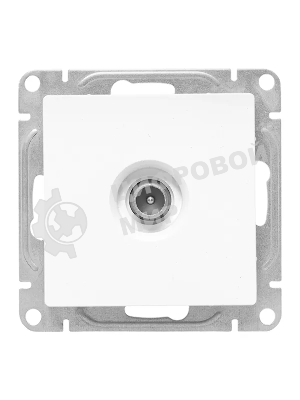 Механизм розетки TV EKF UP1-SOW-TV-3 оконечная, белый Эпика