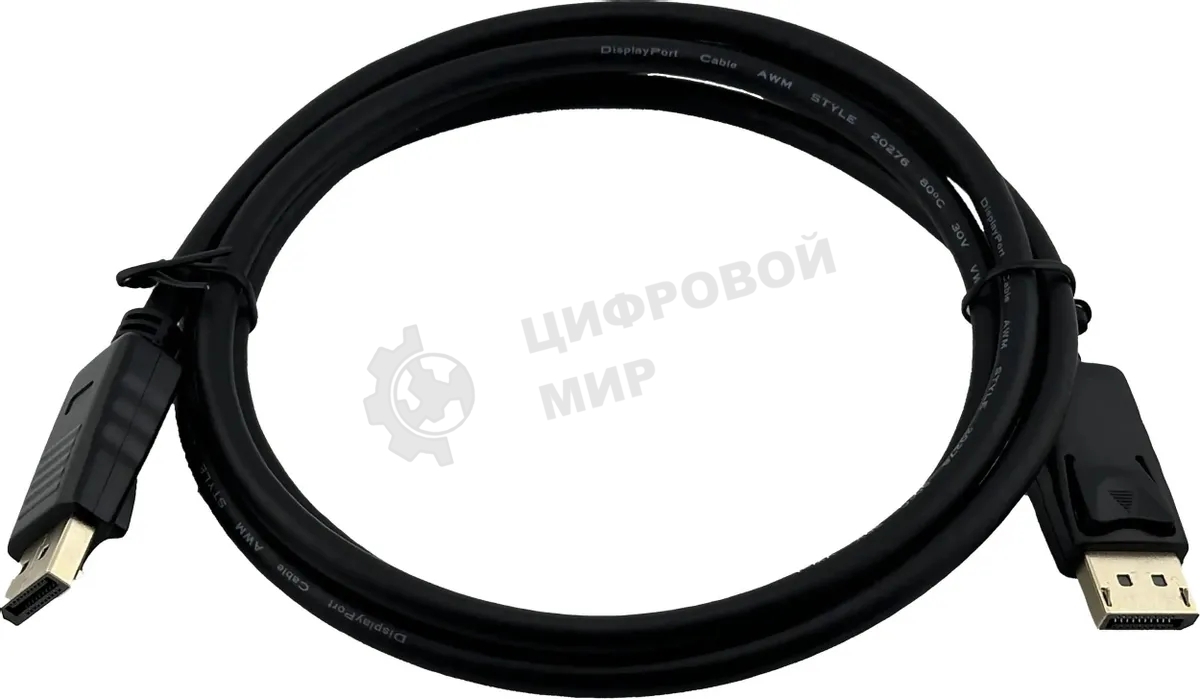 Кабель аудио-видео Buro DisplayPort (m)/DisplayPort (m) 1.5м. черный