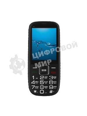 Мобильный телефон Maxvi B9 черный