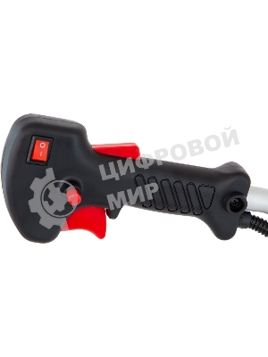 Триммер бензиновый Denzel DR-43, 43 см3, неразъемная штанга, состоит из 2 частей