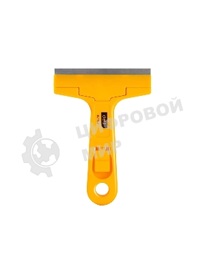 Скребок Deli EDL4723 145мм + 10 лезвий Ширина лезвия: 18 мм. Толщина лезвия: 0,5 мм. Высокопрочный пластик ручки. Лезвие из сплава.