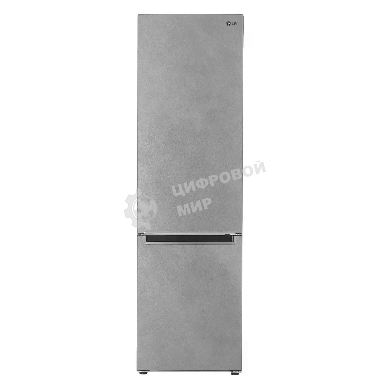 Холодильник LG GA-B509MCZL серый двухкамерный 277/107л морозилка снизу, No Frost