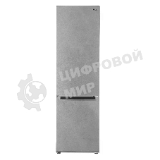 Холодильник LG GA-B509MCZL серый двухкамерный 277/107л морозилка снизу, No Frost