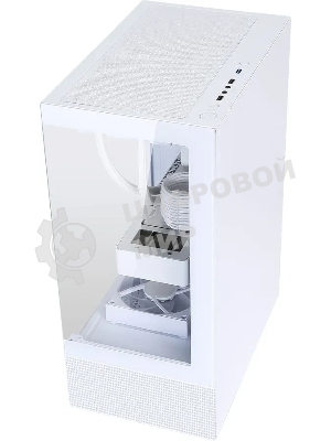 Компьютерный корпус AeroCool/Formula Crystal Z1 белый без БП ATX 2xUSB 2.0 1xUSB 3.0 audio bott PSU