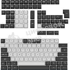 Кейкапы Redragon A132 Набор PBT кейкапов для клавиатуры,150шт, CSA 1