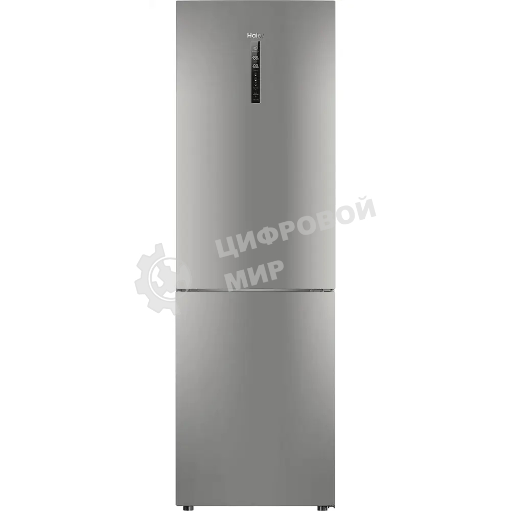 Холодильник Haier C2F619CFU1 серебристый двухкамерный 256/108л морозилка снизу, No Frost