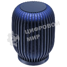 Умная колонка Sber SberBoom, 40Вт, стандартная, 1 динамик, Мультирум, Стереопара, Wi-Fi, Bluetooth 5.0, Салют, синий