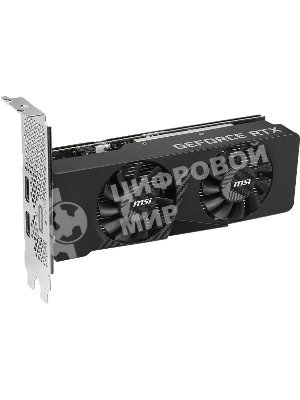 Видеокарта MSI RTX3050 LP E OC 6GB GDDR6 96bit DP 2xHDMI 2FAN RTL