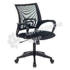 Кресло Бюрократ CH-695N/BLACK черный, сетка, 120 кг, механизм качания