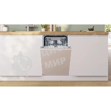 Встраиваемая посудомоечная машина Bosch SPV4HMX65Q, серебристый, 45 см, 10 компл., 45 дБ, класс A+