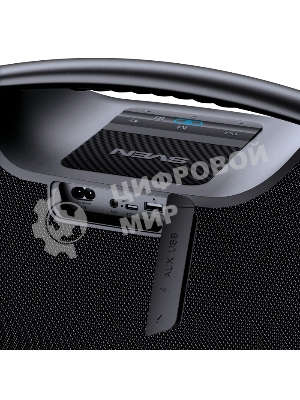 Портативная акустическая система SVEN PS-990, черный, 2.0, 2x90 Вт (RMS), IPx7, TWS, Bluetooth, USB, аккумулятор
