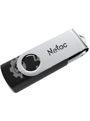 Флешка USB Netac U505 (NT03U505N-256G-32BK), 256Gb, USB 3.0, R/W 110/45, черный/серебристый