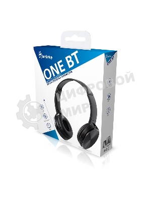 Беспроводные/проводные наушники Smartbuy One SBH921 черный, полноразмерные, Bluetooth + Jack 3.5 мм, складная конструкция, до 8 ч