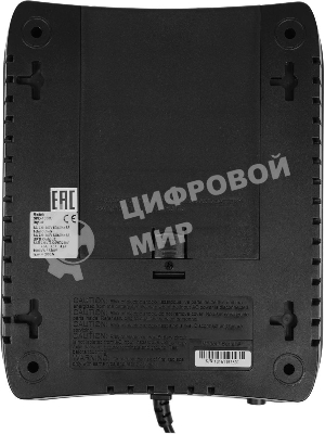 Источник бесперебойного питания Powercom SPD-1000U 550Вт 1000ВА черный