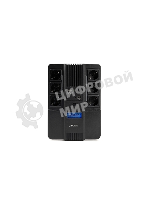 Источник бесперебойного питания Бастион SKAT-UPS 800-AID-IN-1x9 220В 480Вт дисплей 1АКБ 9А·ч внутр. меандр. (8935)