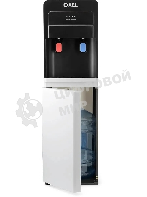 Кулер AEL LD-AEL-805a напольный электронный черный/белый