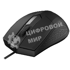 Мышь проводная Defender Optimum MB-270 черный, 1200 dpi, USB, кнопки - 3