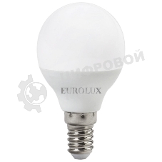 Лампа светодиодная EUROLUX LL-E-G45-7W-230-2,7K-E14