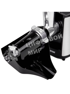 Мясорубка электрическая Centek CT-1617 Juice серебристый, 2000 Вт, 2.0 кг/мин, реверс, защита от перегрузки, насадки - 5