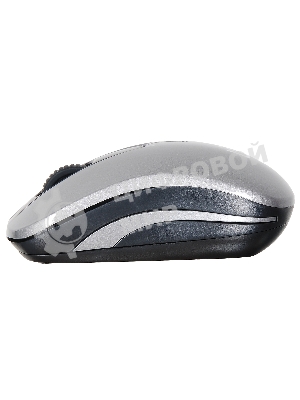 Мышь Oklick 445MW черный/серый оптическая (1200dpi) беспроводная USB (2but)