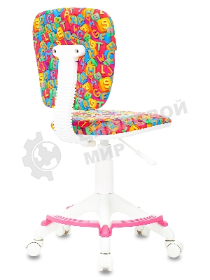 Кресло Бюрократ CH-W204/F мультиколор, ткань, 120 кг, подставка для ног