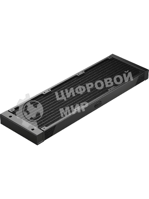 Система охлаждения PCCooler DA360 Pro ARGb Digital BK (300W, 360мм, LED temp., Black, ARGb/Fans: 3x120мм, 75.8CFM, 33.7dBA, 2200RPM/Pump height 57мм, 28dBA, 3000RPM, Rad thickness 27мм/S: 1851, 1700, 1200, 20XX, 115X, AM5, AM4)