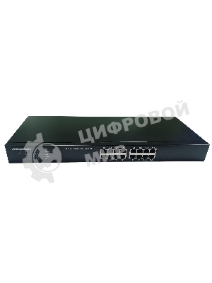 Коммутатор неуправляемый NEOMAX NMS-116P-1000-SR, 16 портов 1000 Mbps, металл Rack