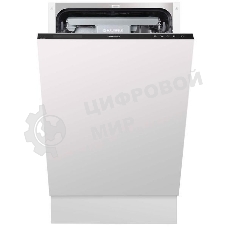 Встраиваемая посудомоечная машина Maunfeld MLP-08IM, черный, 44.8 см, 10 компл., 47 дБ, класс A++