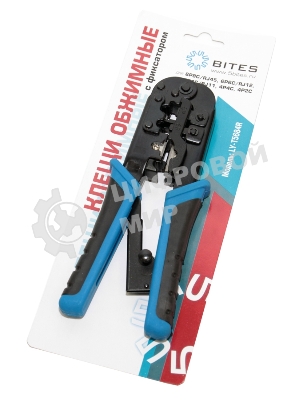 Монтажный инcтрумент 5bites Клещи LY-T5684R обжимные для 8P+6P+4P с фиксатором