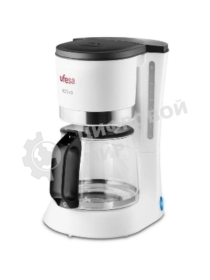 Кофеварка капельная Ufesa CG7123 ACTIVA белый, исп. кофе - молотый, 1.5 л, 800 Вт.